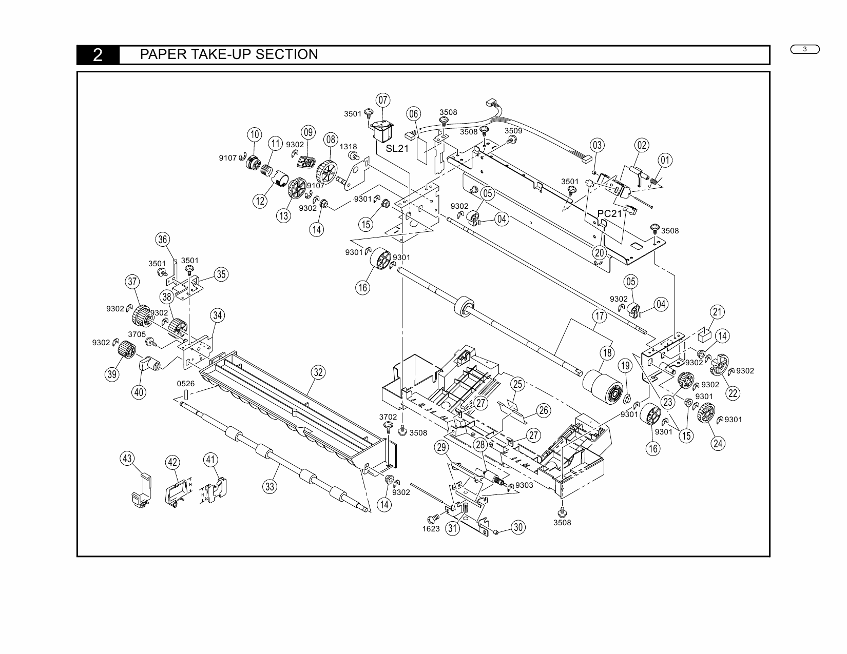 Konica-Minolta Options MB-5 Parts Manual-3